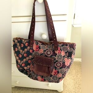Vintage Addiction One of a Kind Tote I. Kantha Vintage Fabrics. nWT
